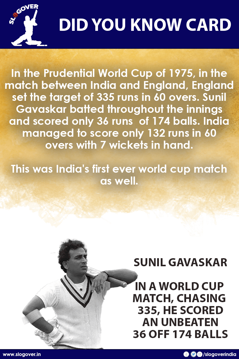 Sunil Gavaskar, Double Century In All Test Innings