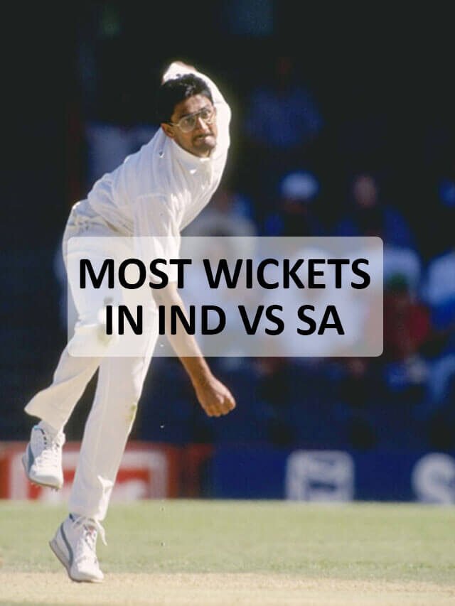 Most wickets in India vs South Africa tests| Most wickets in IND vs SA